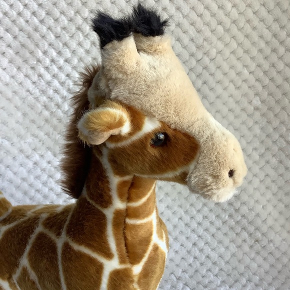 AURORA WORLD 2016 Standing Plush Giraffe Stuffed Animal Toy 14 Inches Tall - Picture 6 of 15